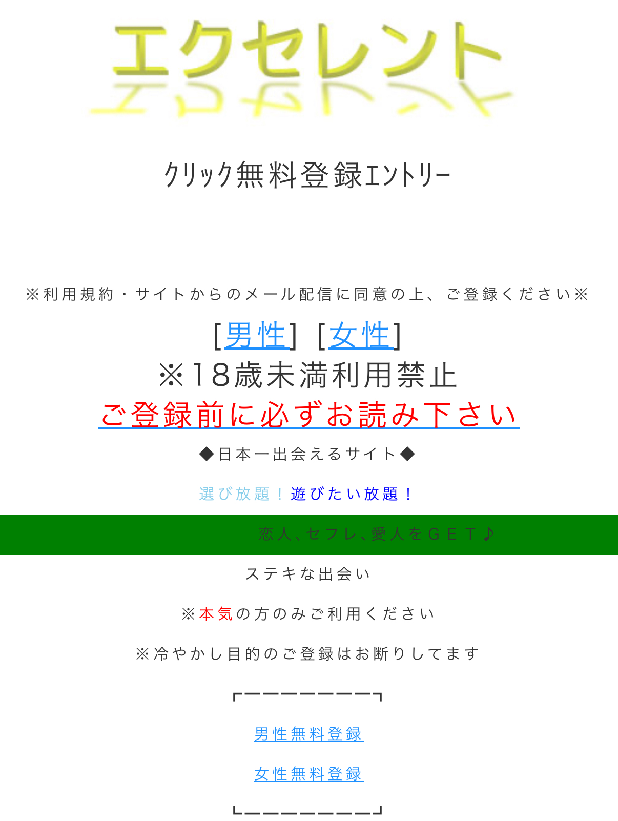 エクセレント(excellent)の運営会社情報