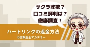 出会い系サイト ハートリンクの評判は？詐欺の手口と返金の可能性を解説